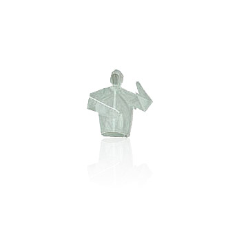 rain jacket, TPU material at 125g/each, with 3M reflective material
