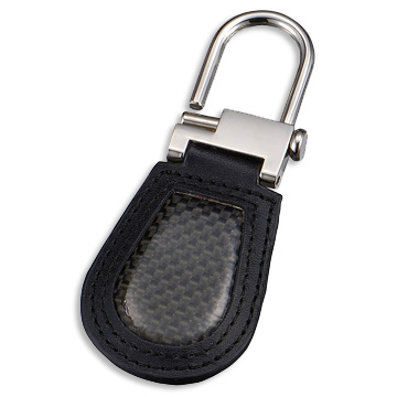 carbon key chain