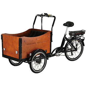 BCG-269-BK Electric Cargo Bike