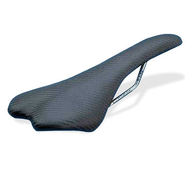 soft carbon saddle with ti-tube rails