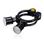 Bike Seatpost Clamp with 2 LED Lights